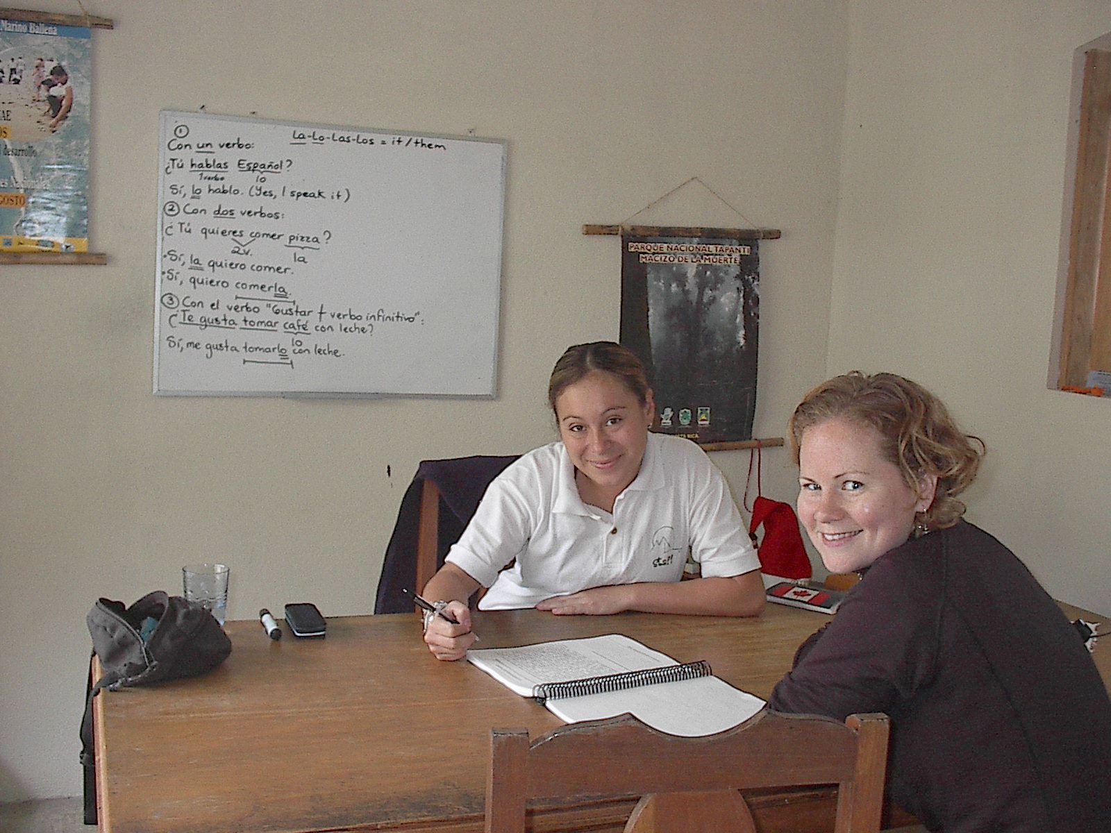 Our 4th teacher in line